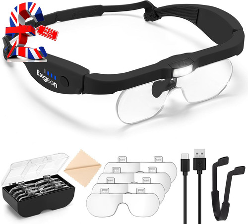 Magnifying glass with light - magnifying,
