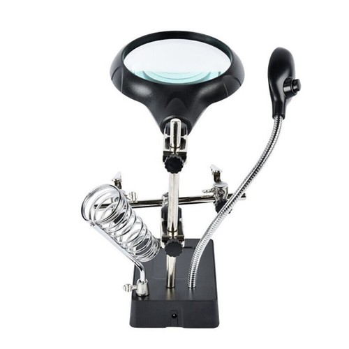 Desktop magnifying glass with - magnifying,