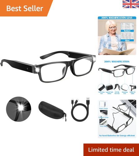 Hands free 300 magnifier - hands-free, with
