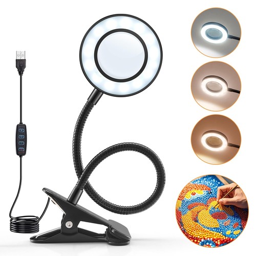 Magnifying glass with light - magnifying,