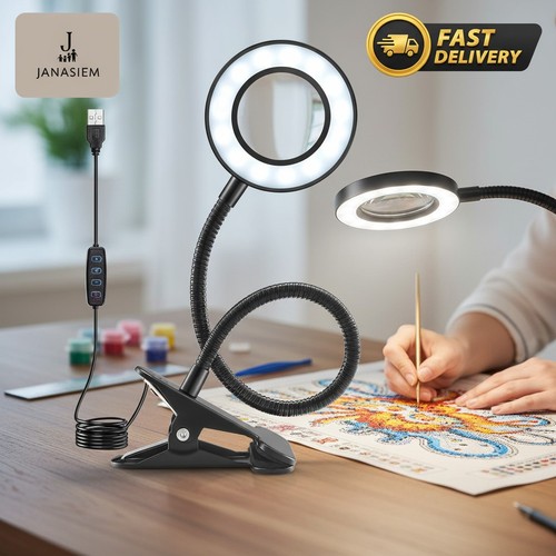 Versatile 10x magnifying - 10x, lamp
