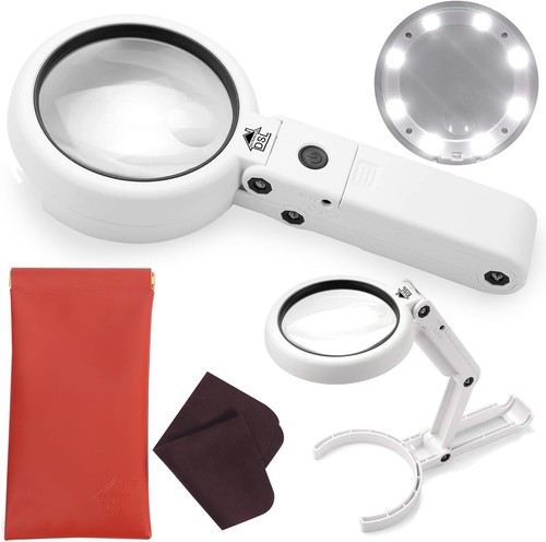 Rechargeable magnifying glass - magnifying,