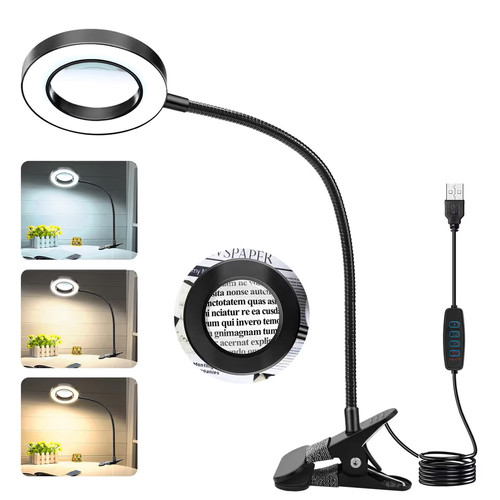 10x magnifying glass with - 10x,
