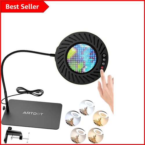 Versatile 10x magnifier with - versatile,