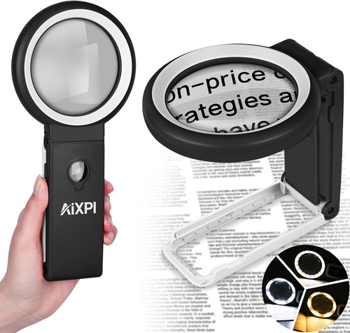 Magnifying glass with - glass,