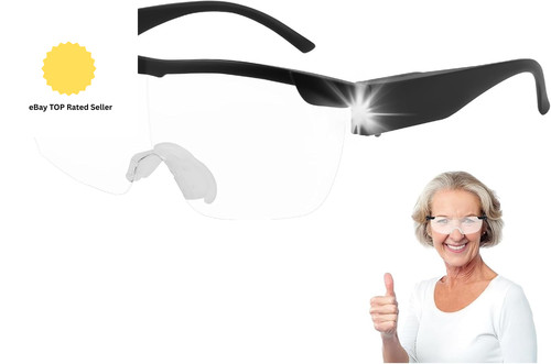 250 magnifying glasses - 250%,