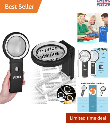 Versatile 10x magnifying glass - magnifying,