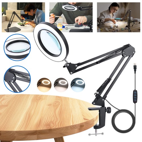 Desktop magnifying glass with - magnifying,