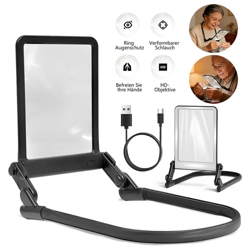 Hands free book magnifier - hands-free,