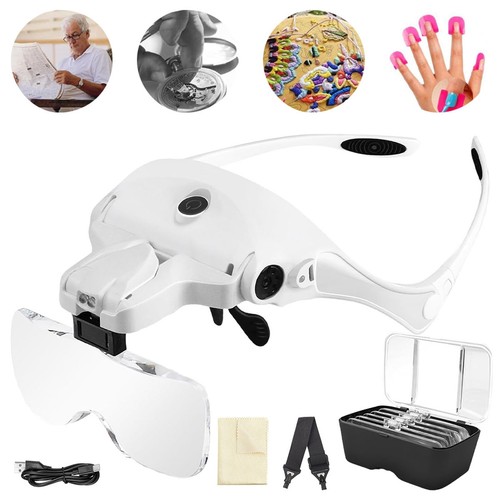 Magnifying glasses with - magnifying, led