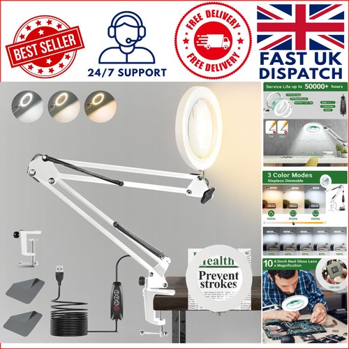 10x led magnifying glass with - magnifying,