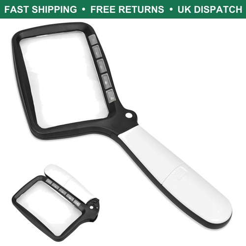 Compact folding magnifier - 3x,