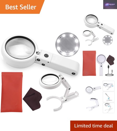 Handheld desktop magnifier - &,
