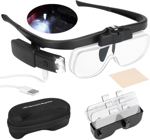 Head magnifying glasses for - magnifying,