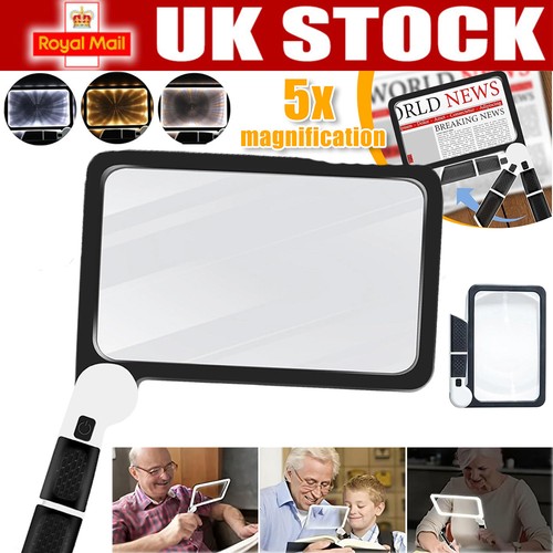 Large book magnifier for - book,