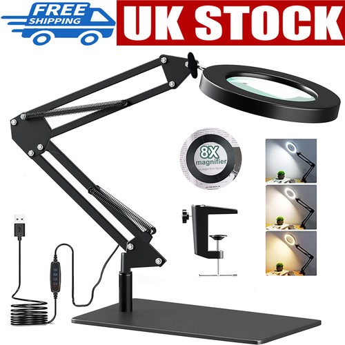 Desktop magnifying glass with - magnifying,