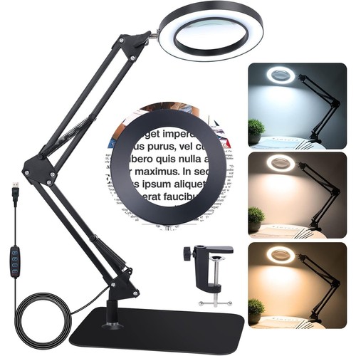 Desktop magnifying glass for - magnifying,