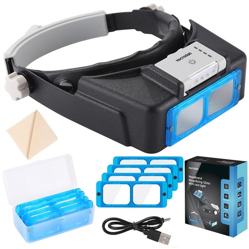 Magnifying glasses with light - glasses,