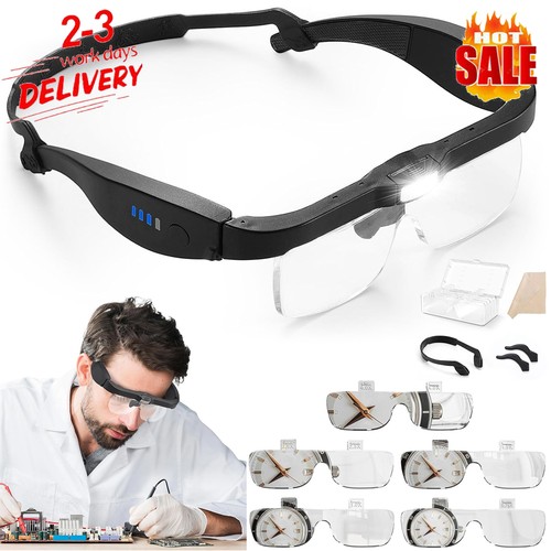 Magnifying headband glasses - headband, 5