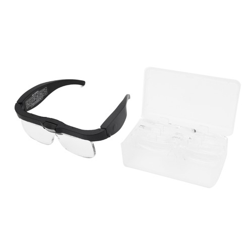 Magnifying glasses with - glasses,