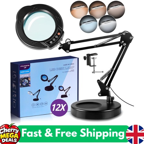 12x magnifying glass - 12x,